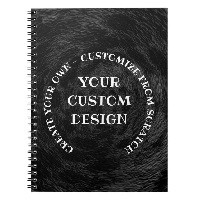 Create Your Own Custom Personalised Notebook (Front)