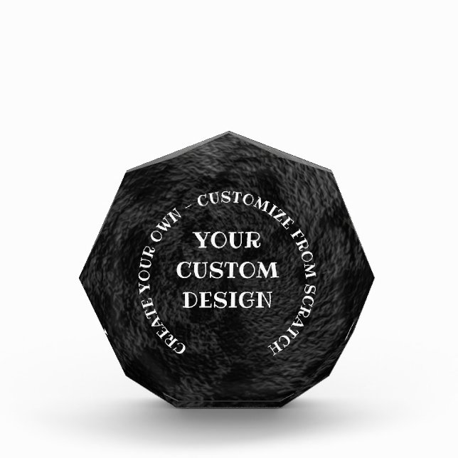 Create Your Own Custom Personalised Photo Block (Front)