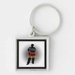 Create Your Own Custom Personalised Photo Key Ring