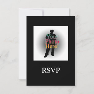 Create Your Own Custom Personalised Photo RSVP Card