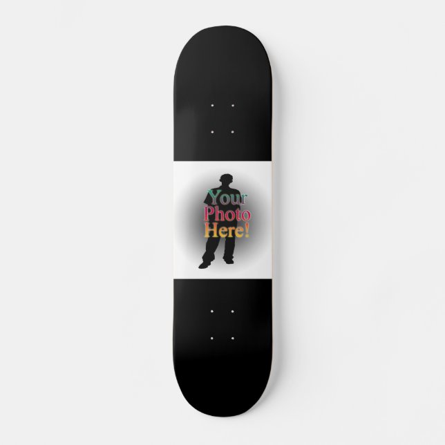 Create Your Own Custom Personalised Photo Skateboard (Front)