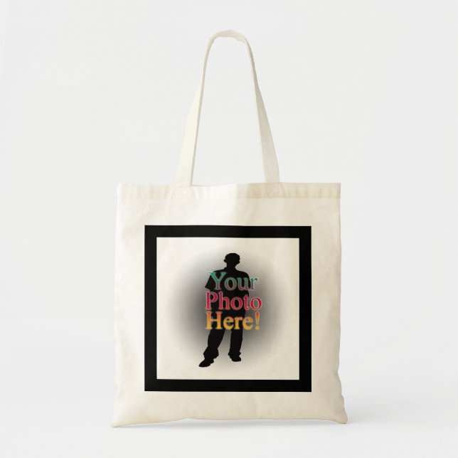 Create Your Own Custom Personalised Photo Tote Bag (Front)