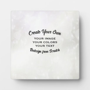 Create Your Own Custom Personalised Plaque