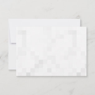 Create Your Own Custom Personalised RSVP Card