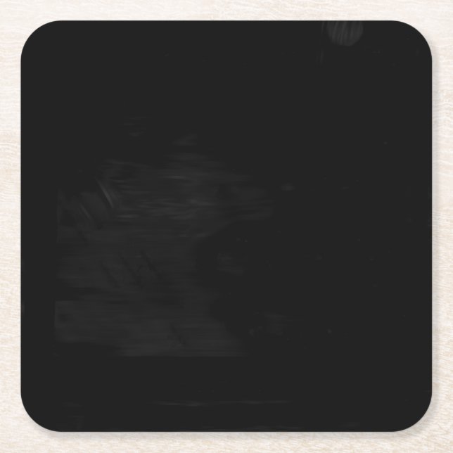 Create Your Own Custom Personalised Square Paper Coaster (Front)