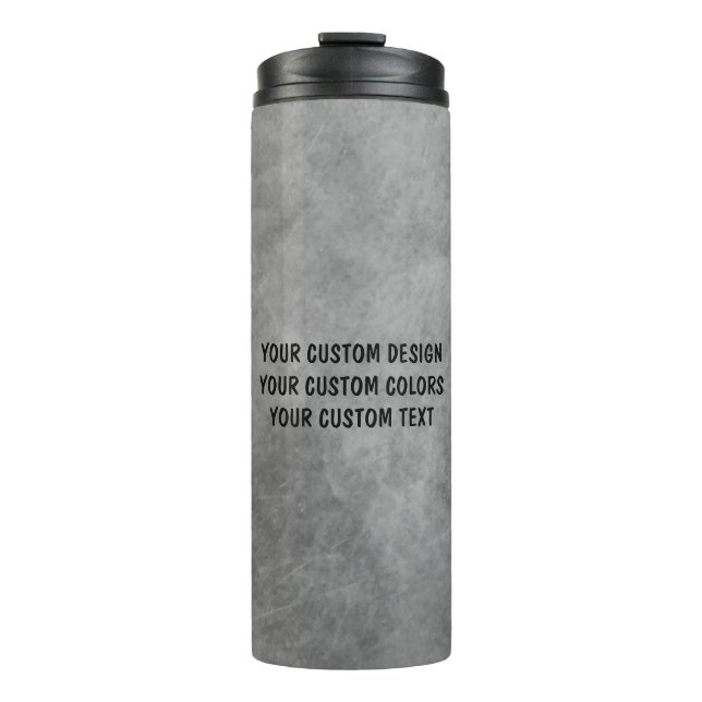 Create Your Own Custom Personalised Thermal Tumbler (Front)