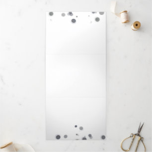 Create Your Own Custom Personalised Tri-Fold Invitation