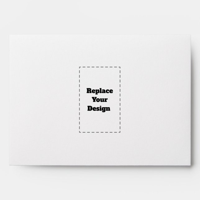 Create Your Own custom personalized﻿ wedding Envelope (Front)