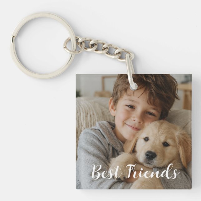 Create your own custom pet key ring (Front)