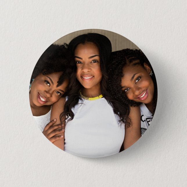 Create Your Own Custom Photo 6 Cm Round Badge (Front)