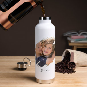 Create Your Own Custom Photo and Text Water Bottle