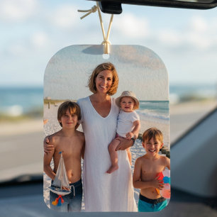 Create Your Own Custom Photo Car Air  Freshener