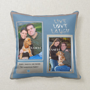 Create Your Own Custom Photo Collage Cushion