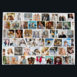 Create Your Own Custom Photo Grid Large Gift Bag<br><div class="desc">How cool is this gift bag! Modern photo grid template for you to add your own photos. Bacground can be changed to any colour.</div>