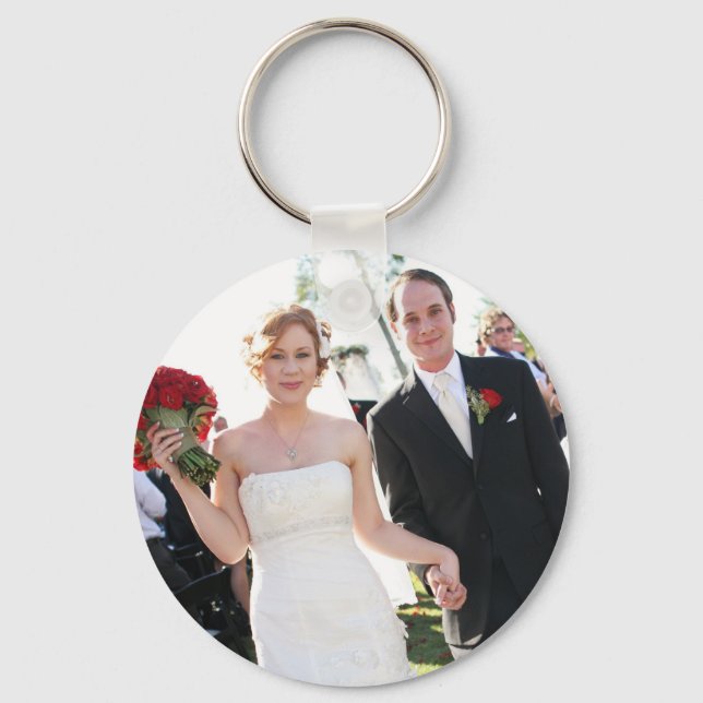 Create Your Own! Custom Photo Key Ring (Front)