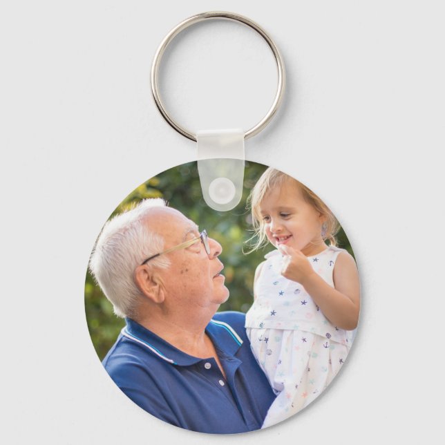 Create Your own Custom Photo Key Ring (Front)