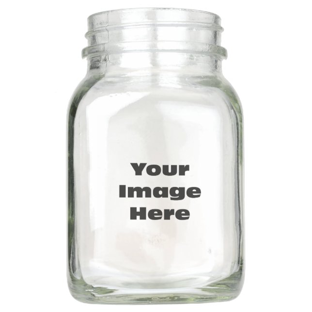 Create Your Own Custom Photo Mason Jar (Front)