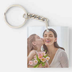 Create Your Own Custom Photo Mothers and Me Key Ring