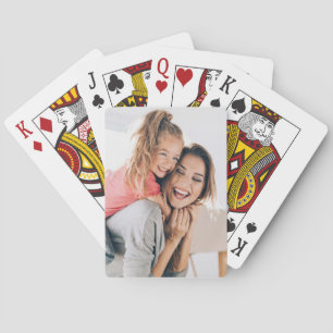 Create Your Own Custom Photo Mothers Day Gift Playing Cards