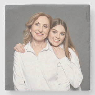 Create Your Own Custom Photo Mummy and Me Stone Coaster