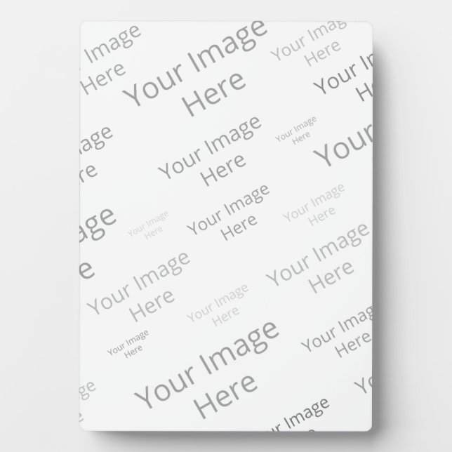 Create Your Own Custom Photo Plaque (Front)