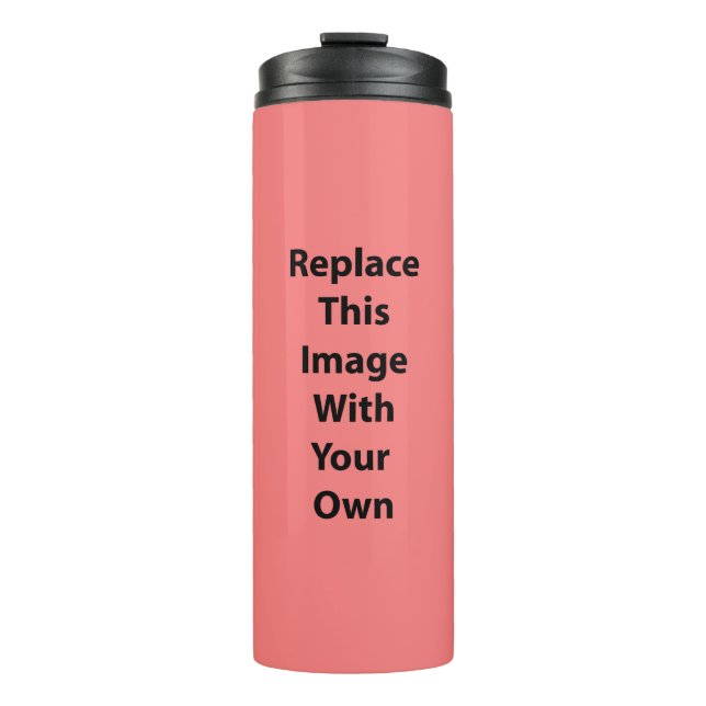 Create your own custom photo thermal tumbler (Front)