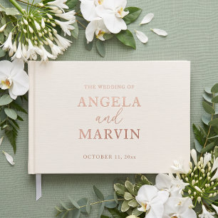 Create Your Own Custom Photo Wedding Guest Book