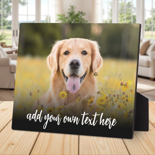 Create Your Own Custom Photo With Text Plaque (Creator Uploaded)