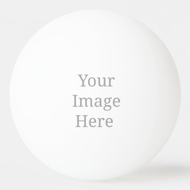 Create your own custom  ping pong ball (Front)