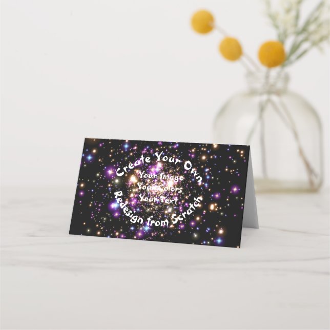 Create Your Own Custom Place Card (Front)