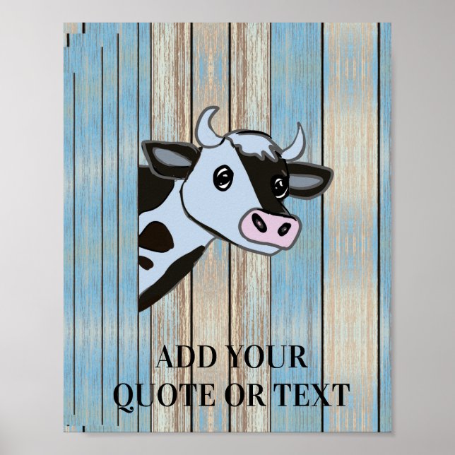 CREATE YOUR OWN CUSTOM POSTER (Front)