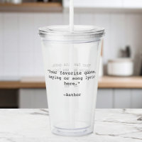 Create Your Own Custom Quote