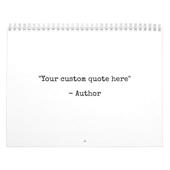 Create Your Own Custom Quote Calendar (Cover)
