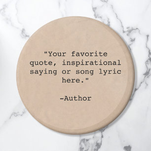 Create Your Own Custom Quote Magnet