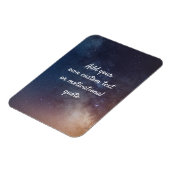 Create Your Own Custom Quote - Night Sky Magnet (Left Side)