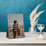 Create Your Own Custom Quote Photo Poster Plaque<br><div class="desc">Create your own custom quote plaque featuring one of your favourite photos. Simply add your picture and personalised text.</div>