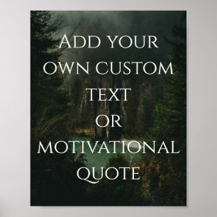 Create Your Own Custom Quote Poster