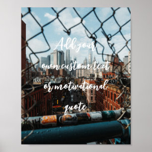 Create Your Own Custom Quote Poster