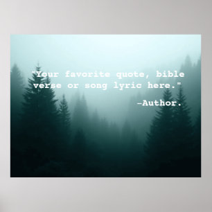 Create Your Own Custom Quote Poster Text & Image 2