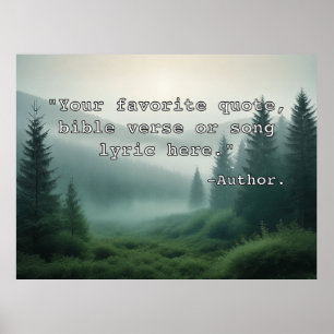 Create Your Own Custom Quote Poster Text & Image 4
