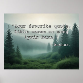 Create Your Own Custom Quote Poster Text & Image 4