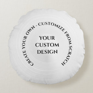 Create Your Own Custom Round Cushion