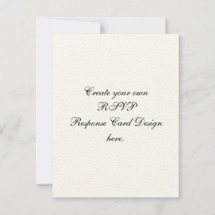 Create Your Own Custom RSVP Cards Felt Paper