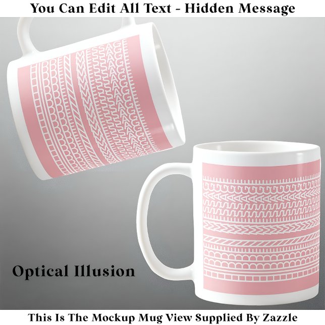 Create Your Own Custom Short Hidden Message 099WP Coffee Mug (Creator Uploaded)