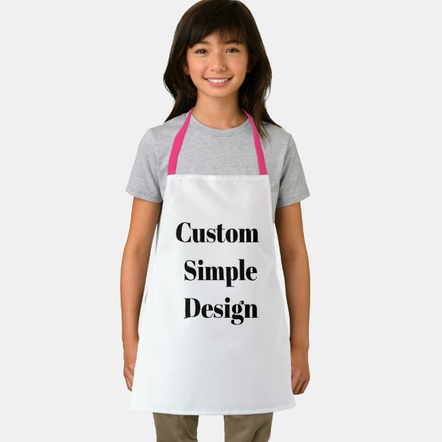 Create Your Own Custom Simple Design Apron (Insitu)