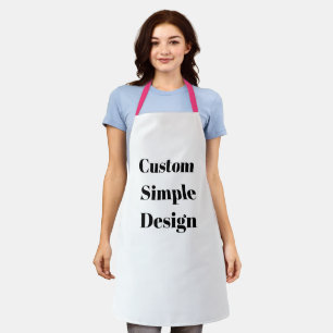 Create Your Own Custom Simple Design Apron