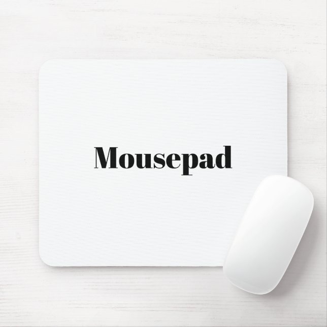 Create Your Own Custom Simple Design Mousepad (With Mouse)