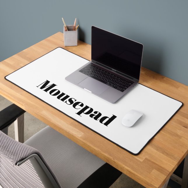 Create Your Own Custom Simple Design Mousepad Desk Mat (Office 2)