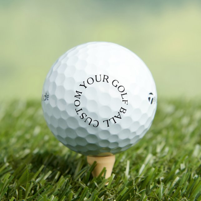 create your own custom simple Taylor Made TP5 Golf Balls (Insitu Tee)