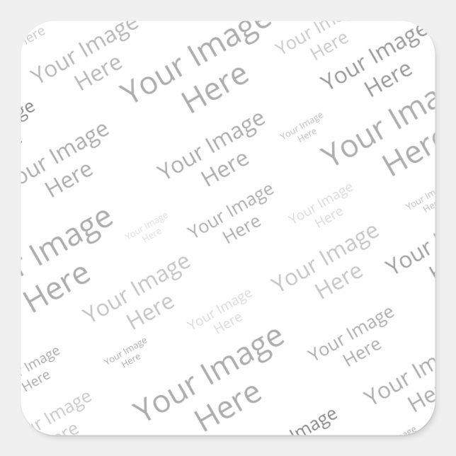 Create Your Own Custom Small Gloss Square Stickers (Front)